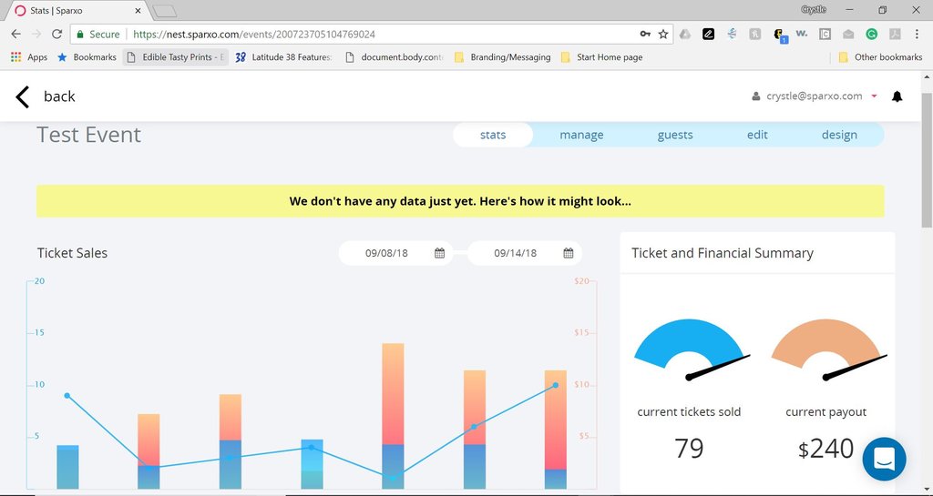 Event Analytics and Event Data - Sparxo